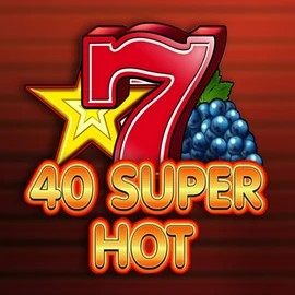 Official Slots logo: 40 Super Hot by Amusnet Interactive at WinRolla Casino