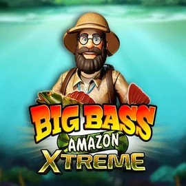 Big Bass Amazon Xtreme slot logo by Pragmatic Play at WinRolla Casino