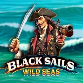 Official Slots logo: Black Sails Wild Seas by Infinity Dragon Studios at WinRolla Casino