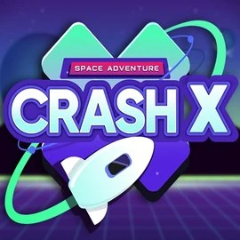 Crash X online game logo by Turbo Games on winnrolla.de