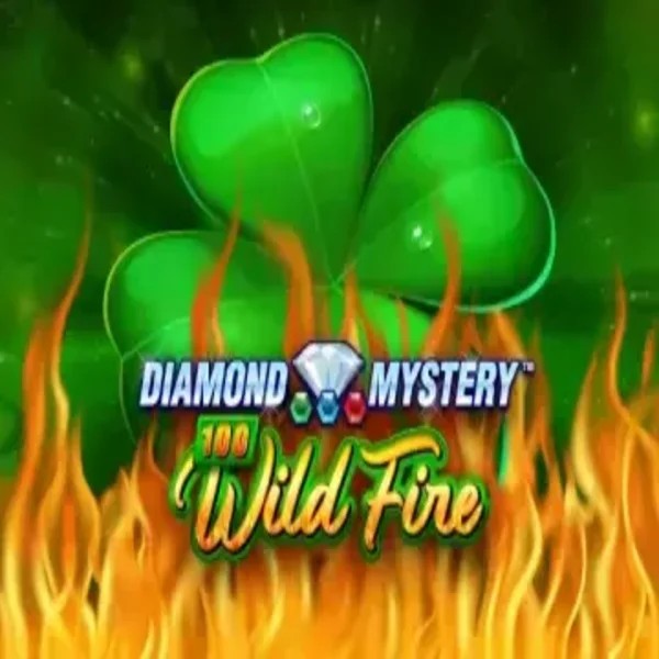 Diamond Mystery 100 Wild Fire by Greentube, showcased at winnrolla.de – game logo