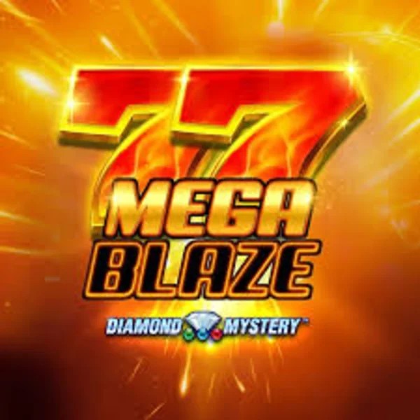 Diamond Mystery Mega Blaze logo by Greentube at WinRolla Casino
