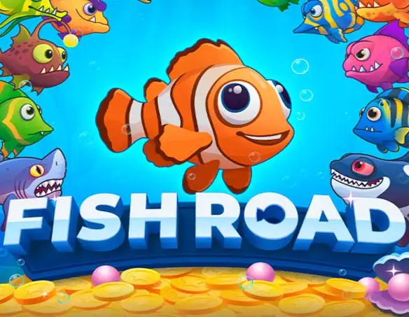 Official Casino Games logo: Fish Road by InOut at WinRolla Casino
