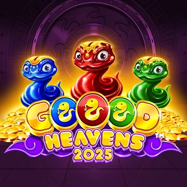 Goood Heavens logo by Rarestone Gaming at WinRolla Casino