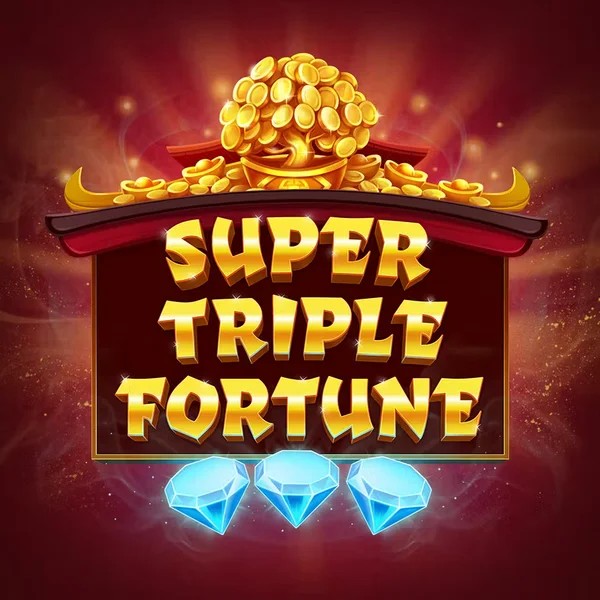 Super Triple Fortune online game logo by Greentube on winnrolla.de